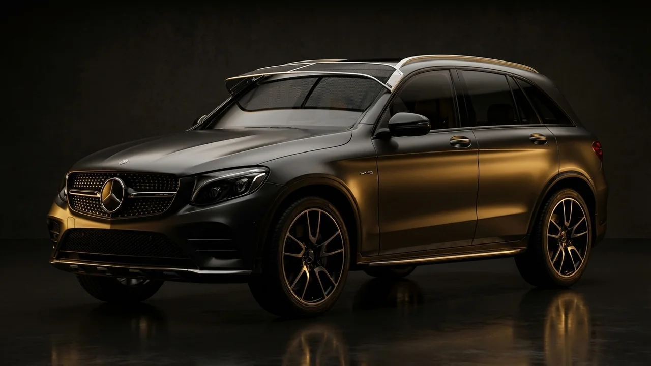 Mercedes-Benz GLC43 AMG Car Windscreen Sunvisor - 1