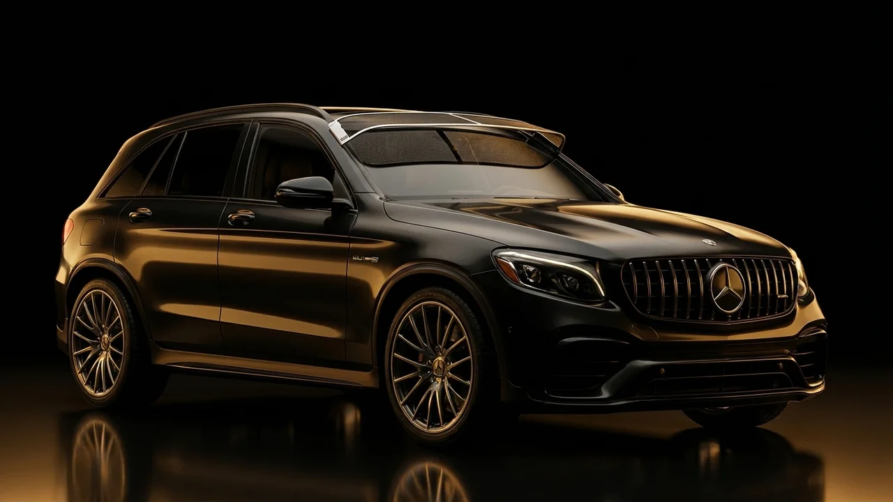 Mercedes-Benz GLC63 AMG Car Windscreen Sunvisor - 1