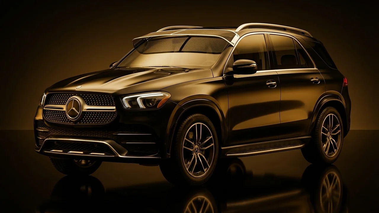 Mercedes-Benz GLE300d Car Windscreen Sunvisor - 1