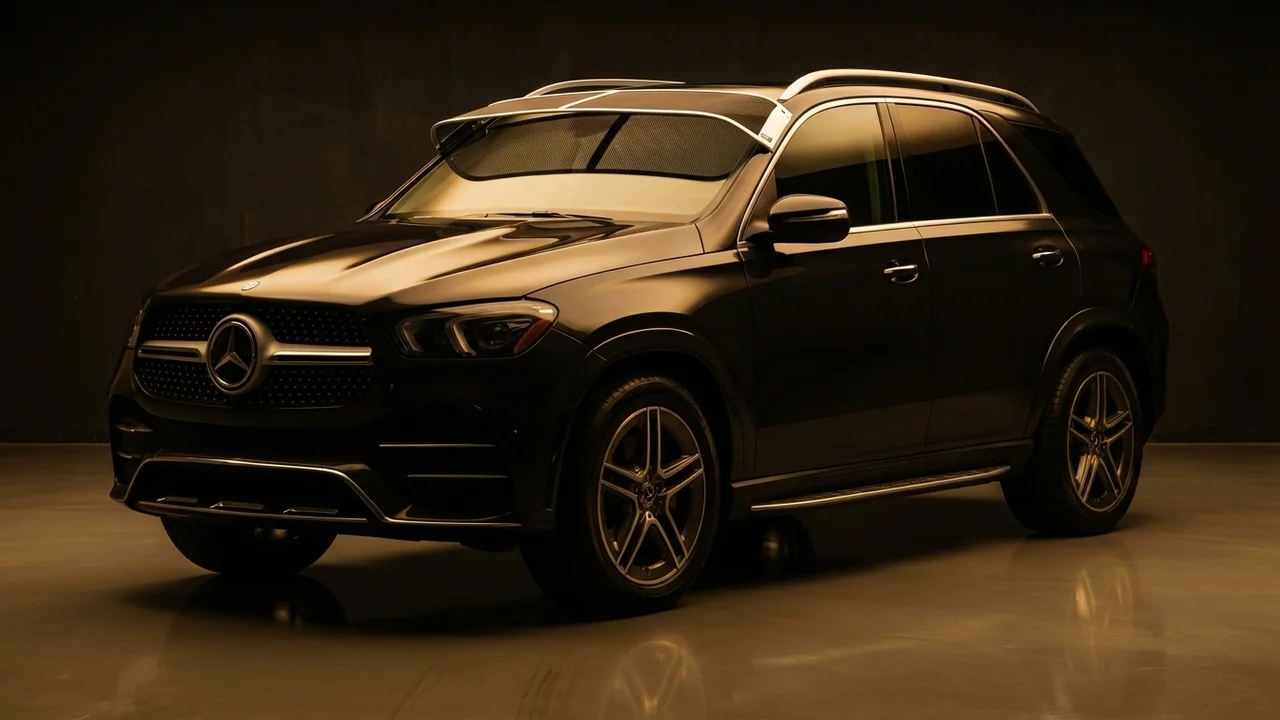 Mercedes-Benz GLE350 Car Windscreen Sunvisor - 1