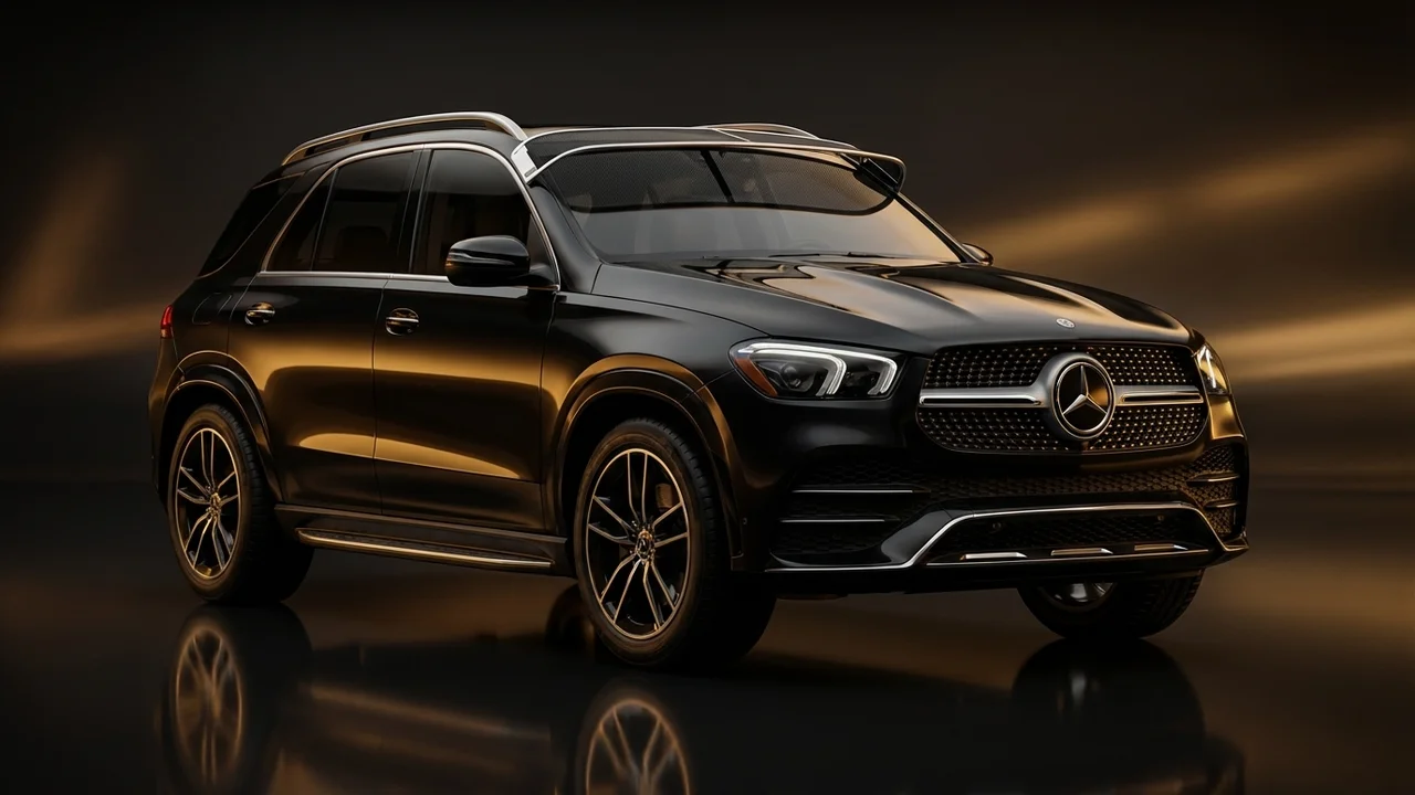 Mercedes-Benz GLE400 Car Windscreen Sunvisor - 1