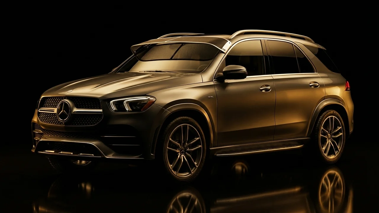 Mercedes-Benz GLE43 AMG Car Windscreen Sunvisor - 1