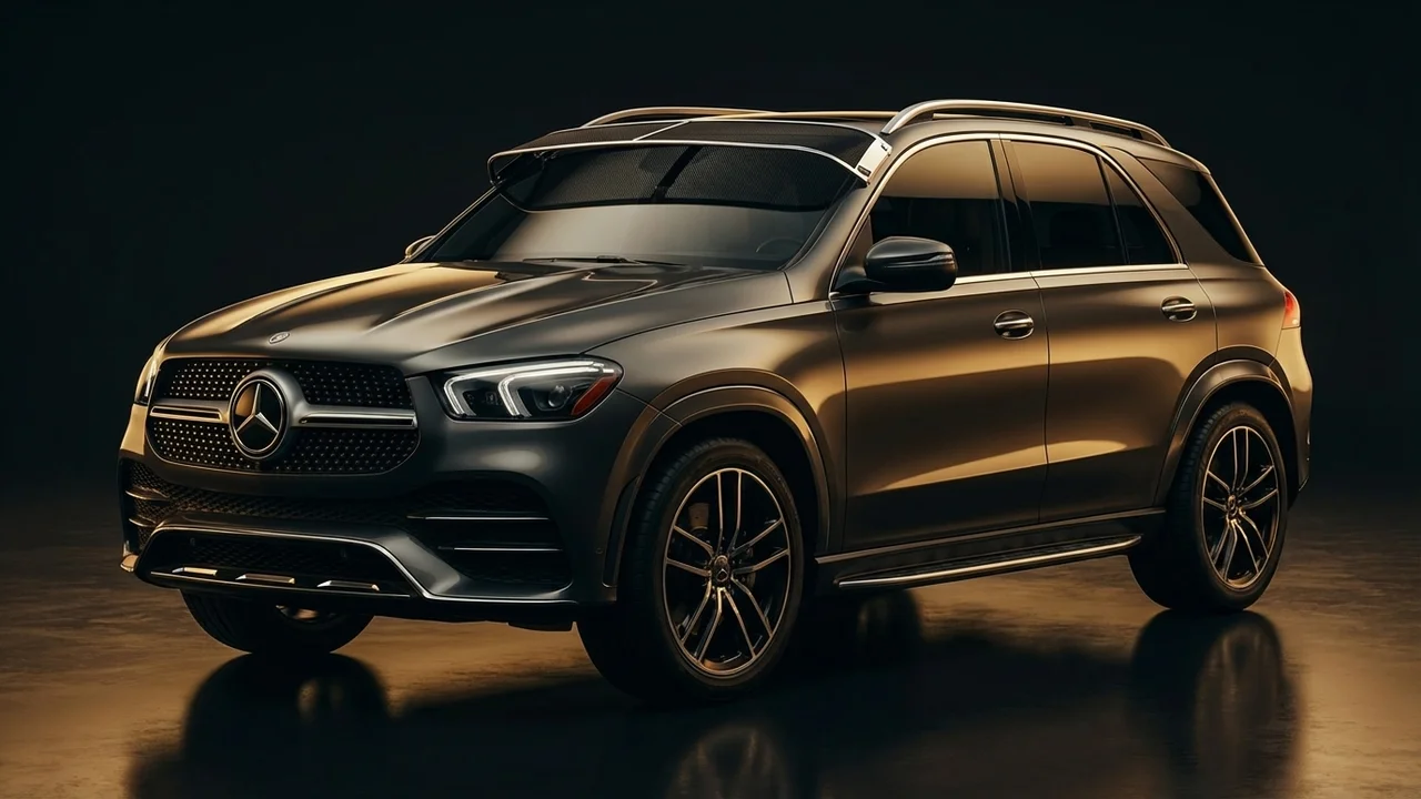 Mercedes-Benz GLE450 AMG Car Windscreen Sunvisor - 1