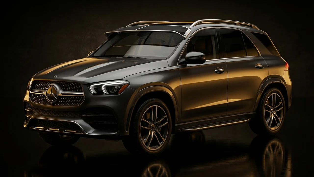 Mercedes-Benz GLE450 Car Windscreen Sunvisor - 1