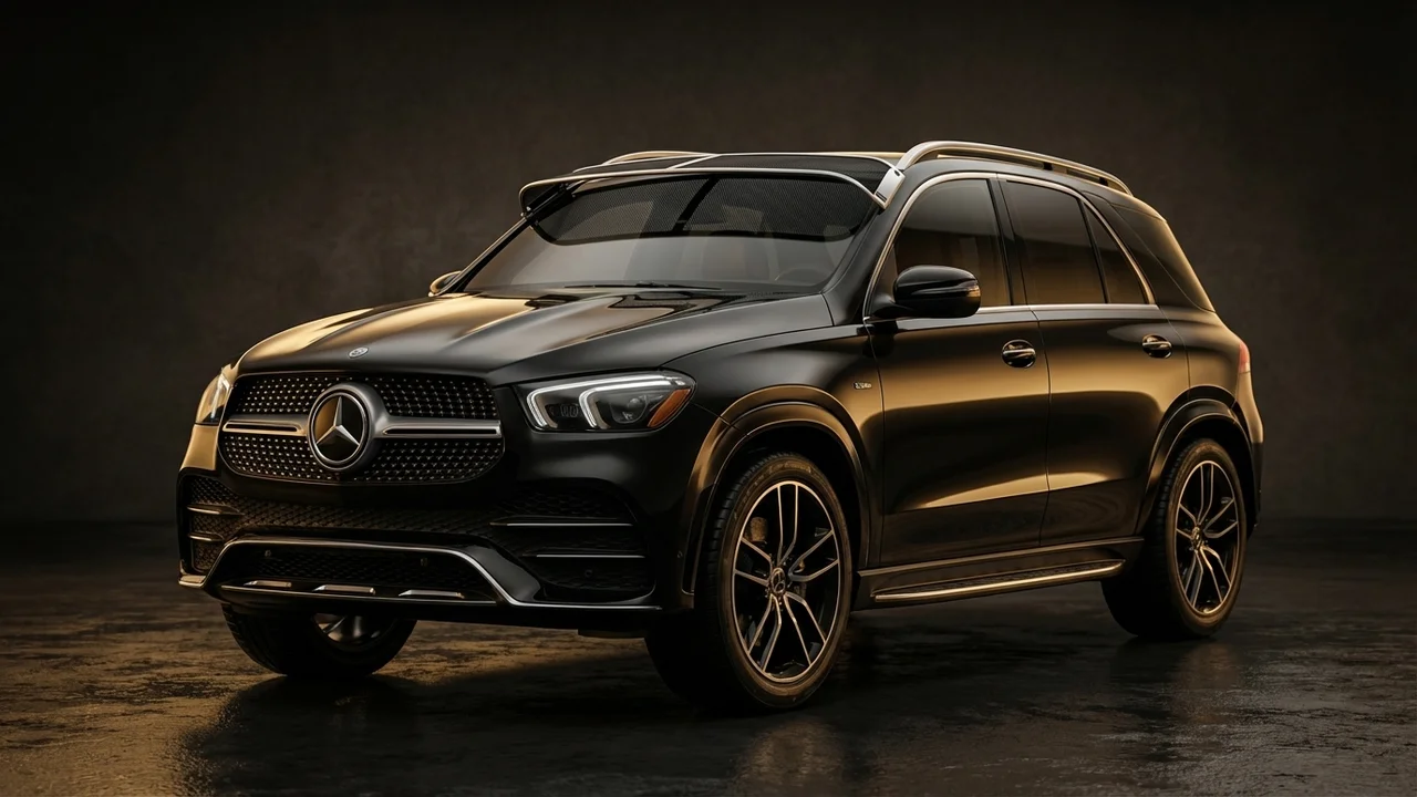 Mercedes-Benz GLE550e Car Windscreen Sunvisor - 1