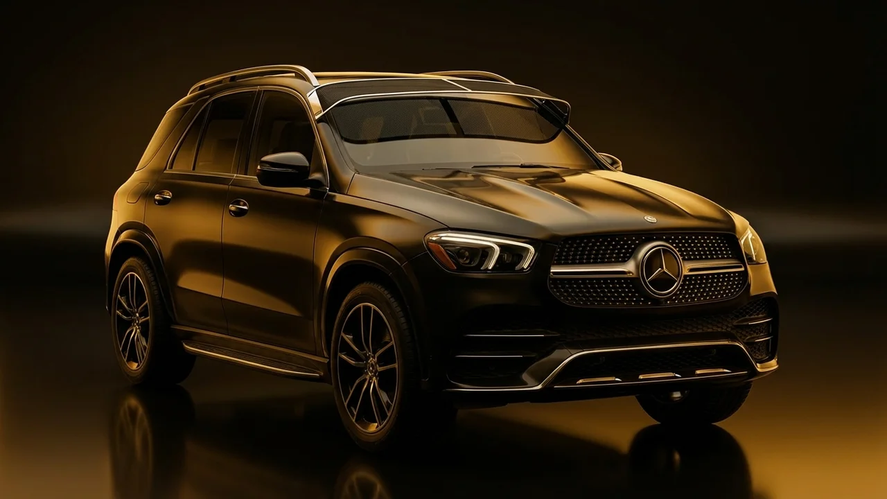 Mercedes-Benz GLE580 Car Windscreen Sunvisor - 1