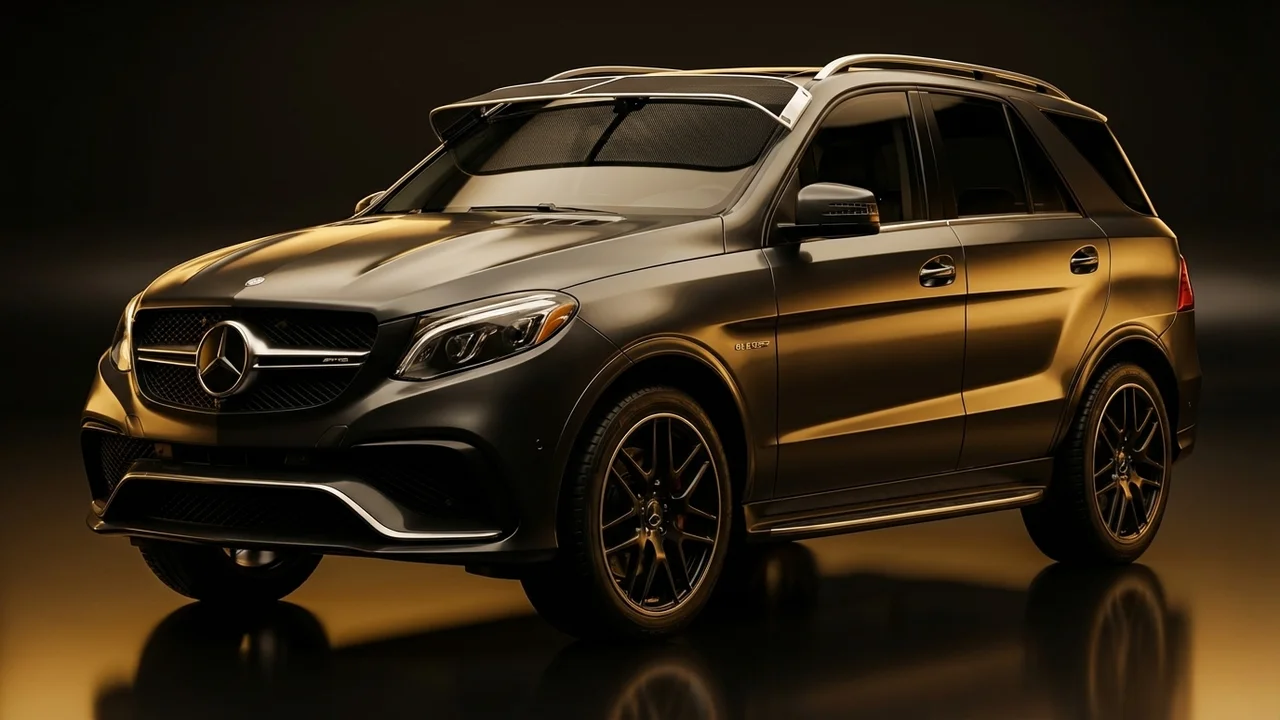 Mercedes-Benz GLE63 AMG Car Windscreen Sunvisor - 1