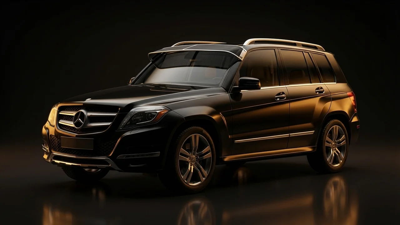 Mercedes-Benz GLK250 Car Windscreen Sunvisor - 1