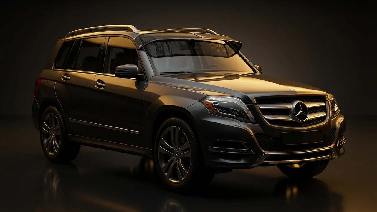 Mercedes-Benz GLK350 Car Windscreen Sunvisor - 1