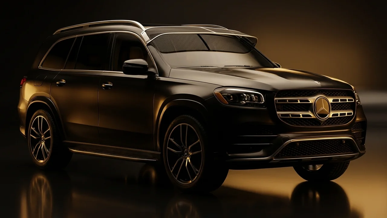 Mercedes-Benz GLS450 Car Windscreen Sunvisor - 1