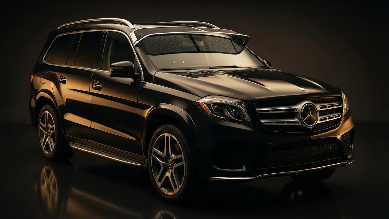 Mercedes-Benz GLS550 Car Windscreen Sunvisor - 1