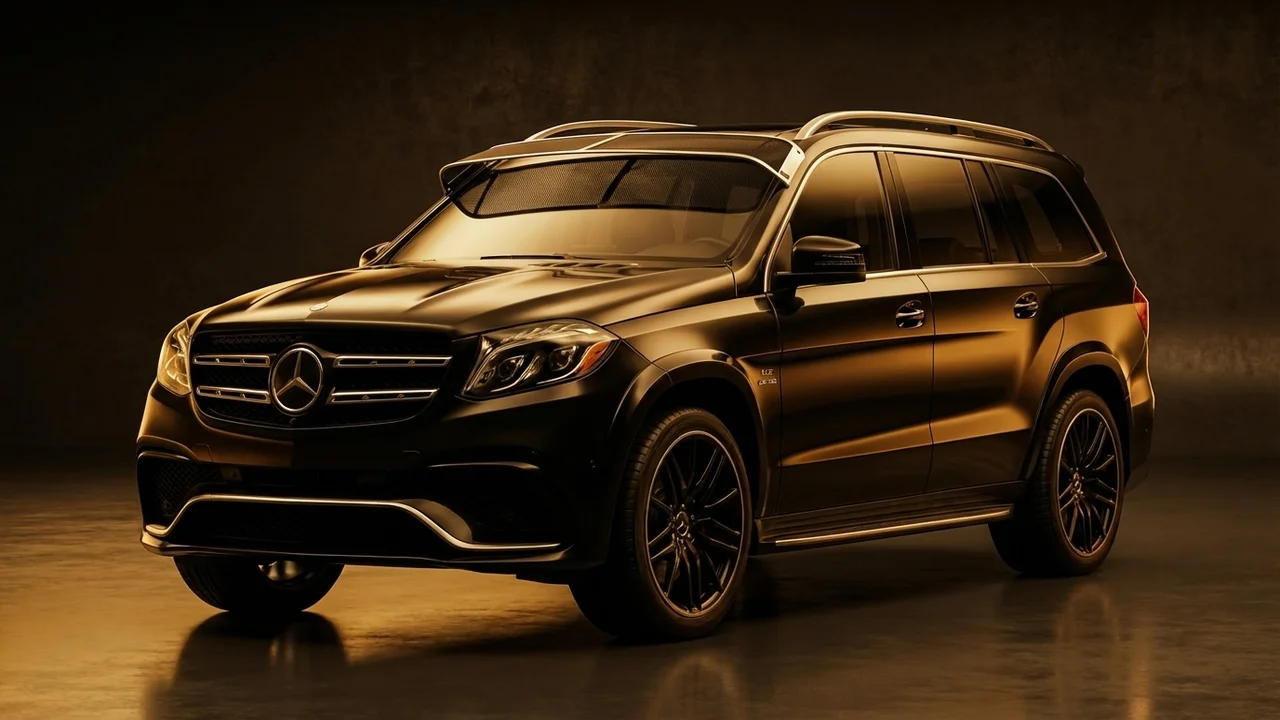 Mercedes-Benz GLS63 AMG Car Windscreen Sunvisor - 1