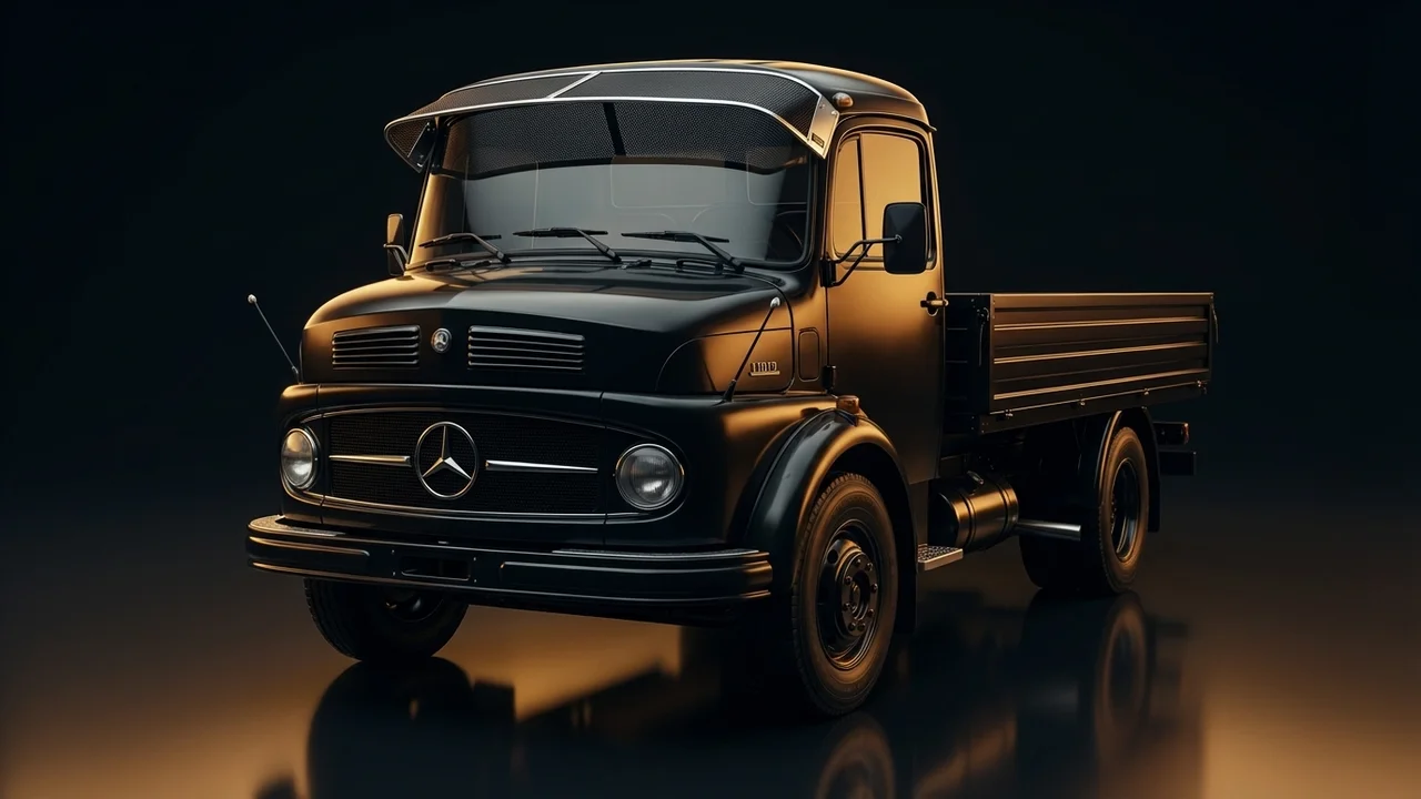 Mercedes-Benz L1013 Car Windscreen Sunvisor - 1