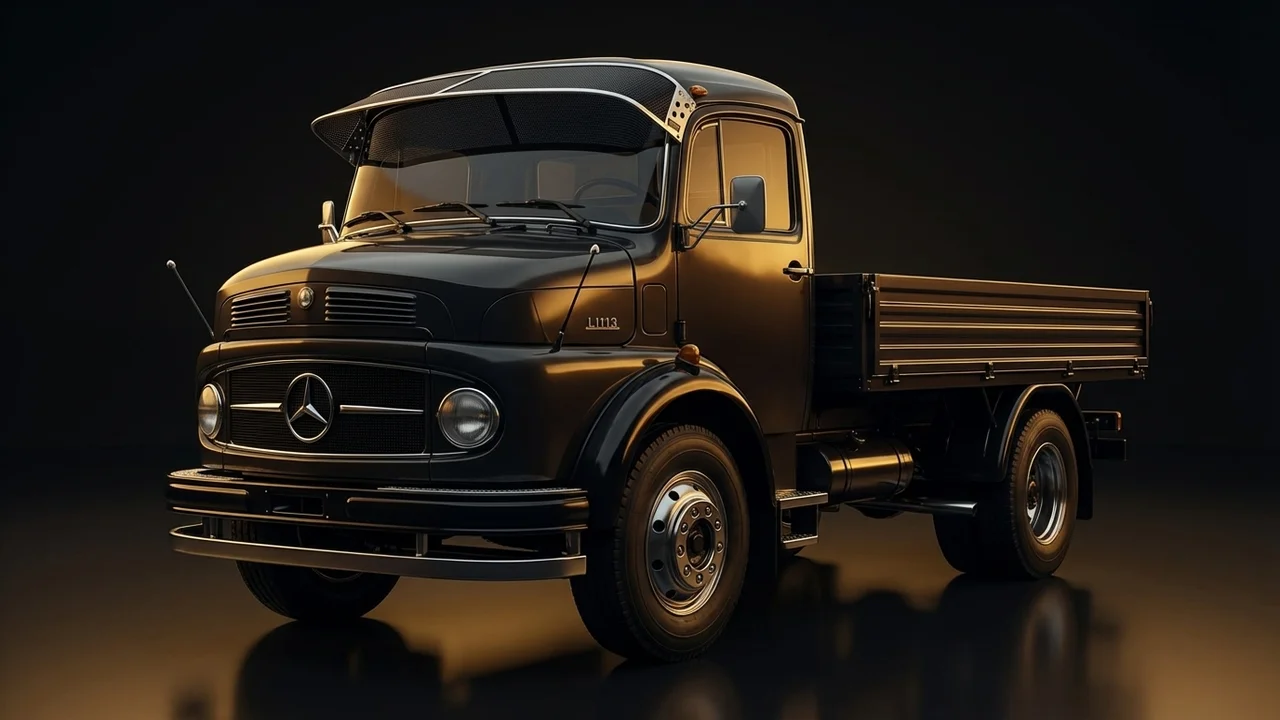 Mercedes-Benz L1113 Car Windscreen Sunvisor - 1