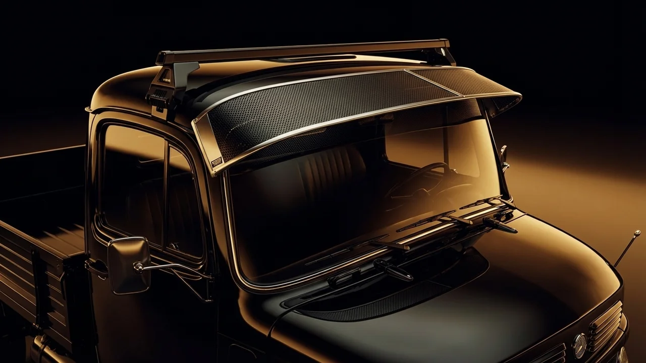 Mercedes-Benz L1116 Car Windscreen Sunvisor - 1