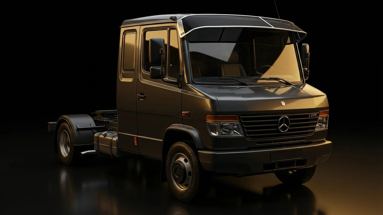 Mercedes-Benz L1117 Car Windscreen Sunvisor - 1