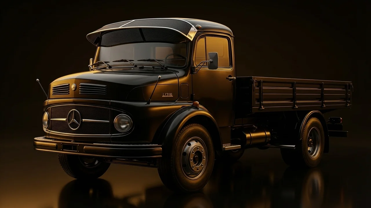 Mercedes-Benz L1316 Car Windscreen Sunvisor - 1