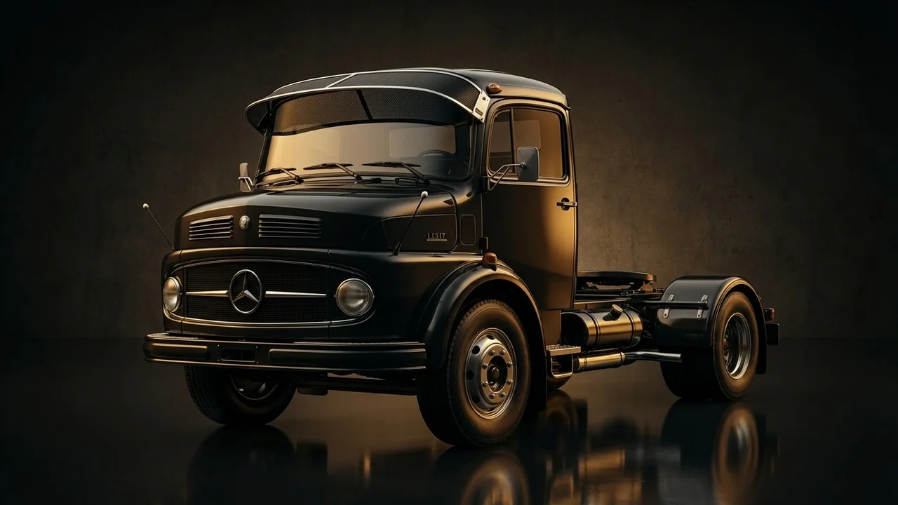 Mercedes-Benz L1317 Car Windscreen Sunvisor - 1