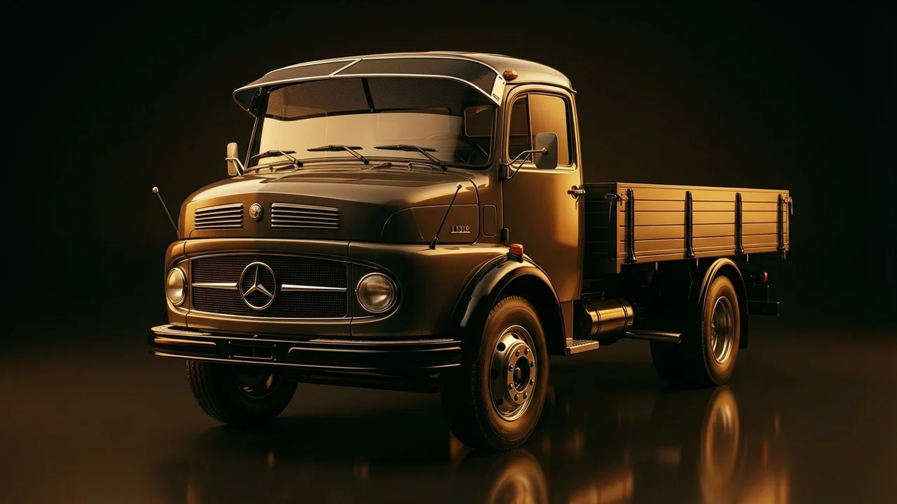 Mercedes-Benz L1319 Car Windscreen Sunvisor - 1