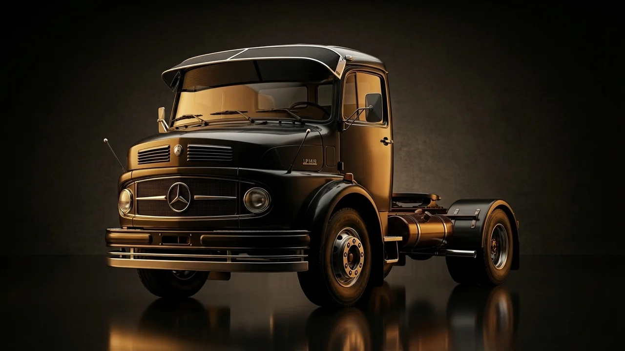 Mercedes-Benz LP1419 Car Windscreen Sunvisor - 1