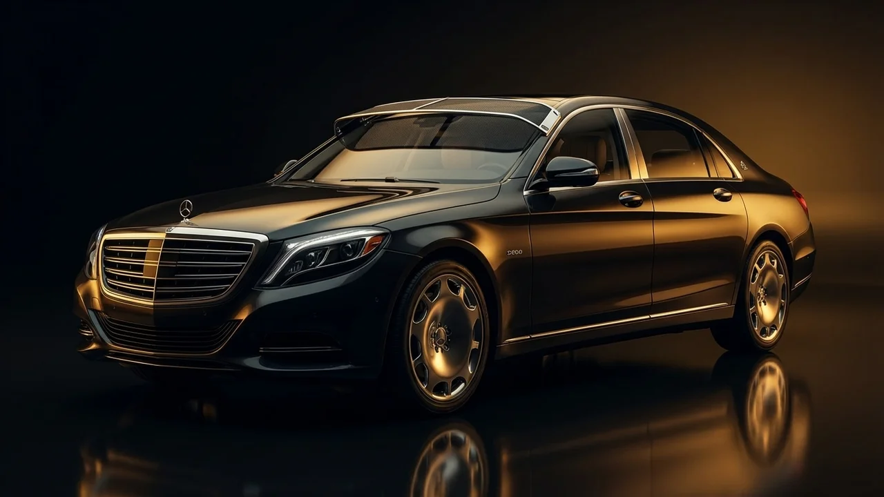 Mercedes-Benz Maybach S600 Car Windscreen Sunvisor - 1