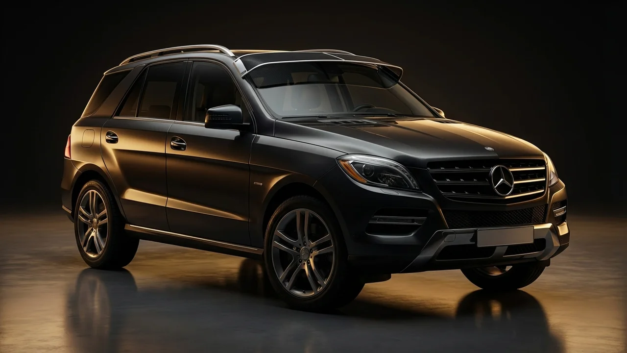 Mercedes-Benz ML250 Car Windscreen Sunvisor - 1