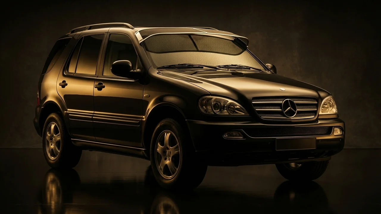 Mercedes-Benz ML320 Car Windscreen Sunvisor - 1