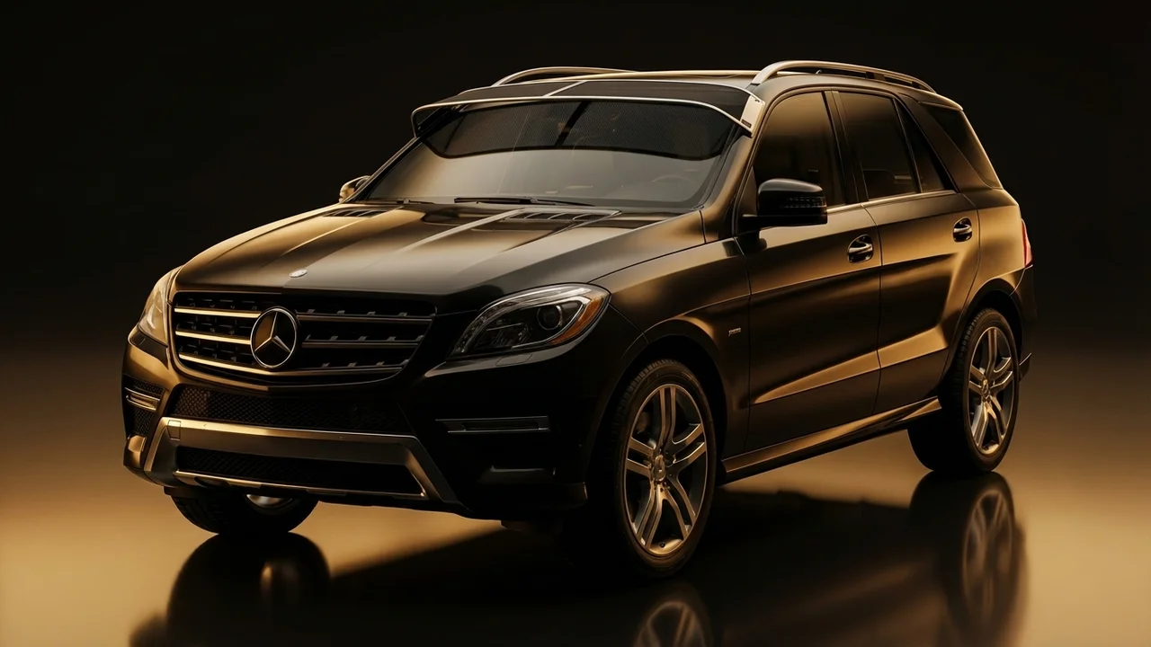 Mercedes-Benz ML400 Car Windscreen Sunvisor - 1