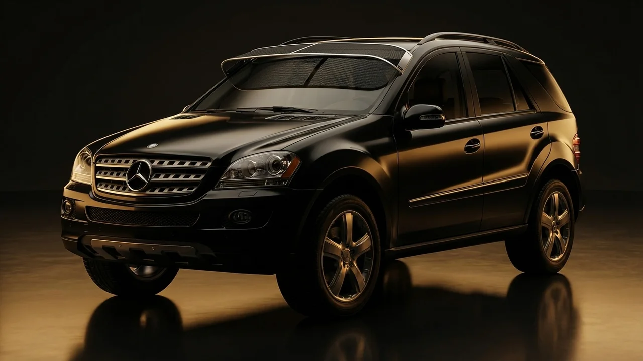 Mercedes-Benz ML500 Car Windscreen Sunvisor - 1