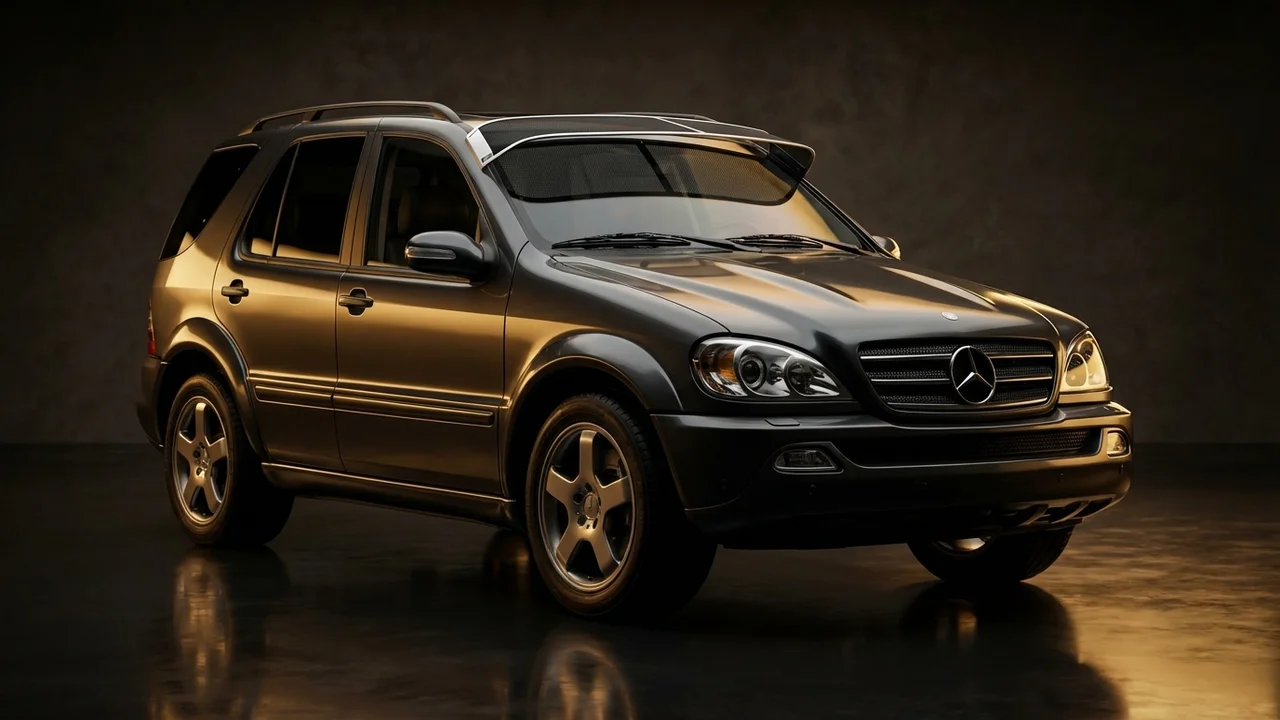 Mercedes-Benz ML55 AMG Car Windscreen Sunvisor - 1