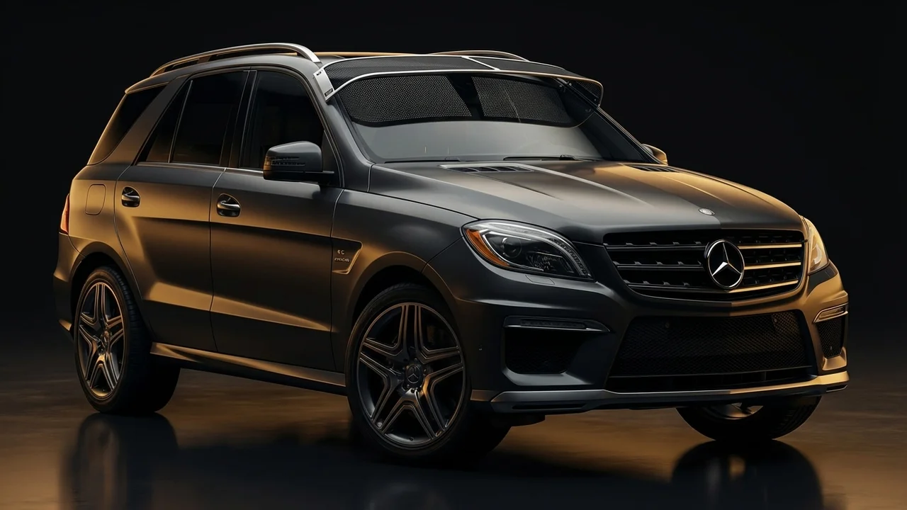 Mercedes-Benz ML63 AMG Car Windscreen Sunvisor - 1