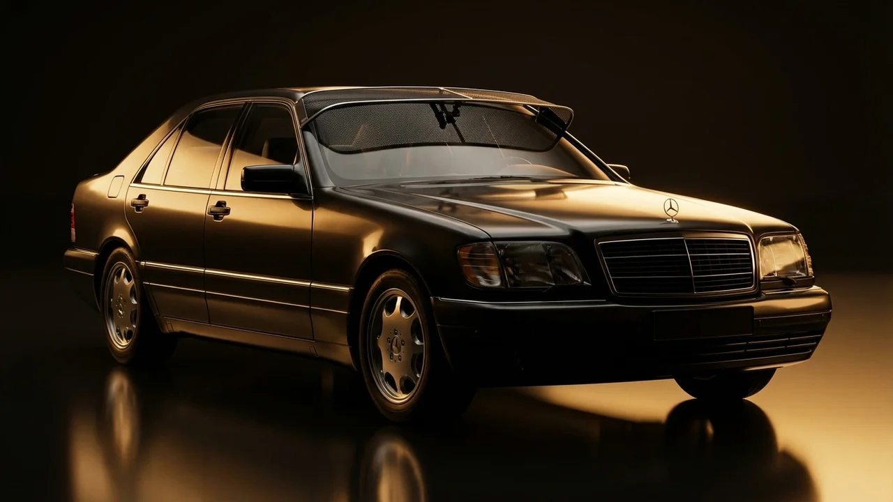 Mercedes-Benz S320 Car Windscreen Sunvisor - 1