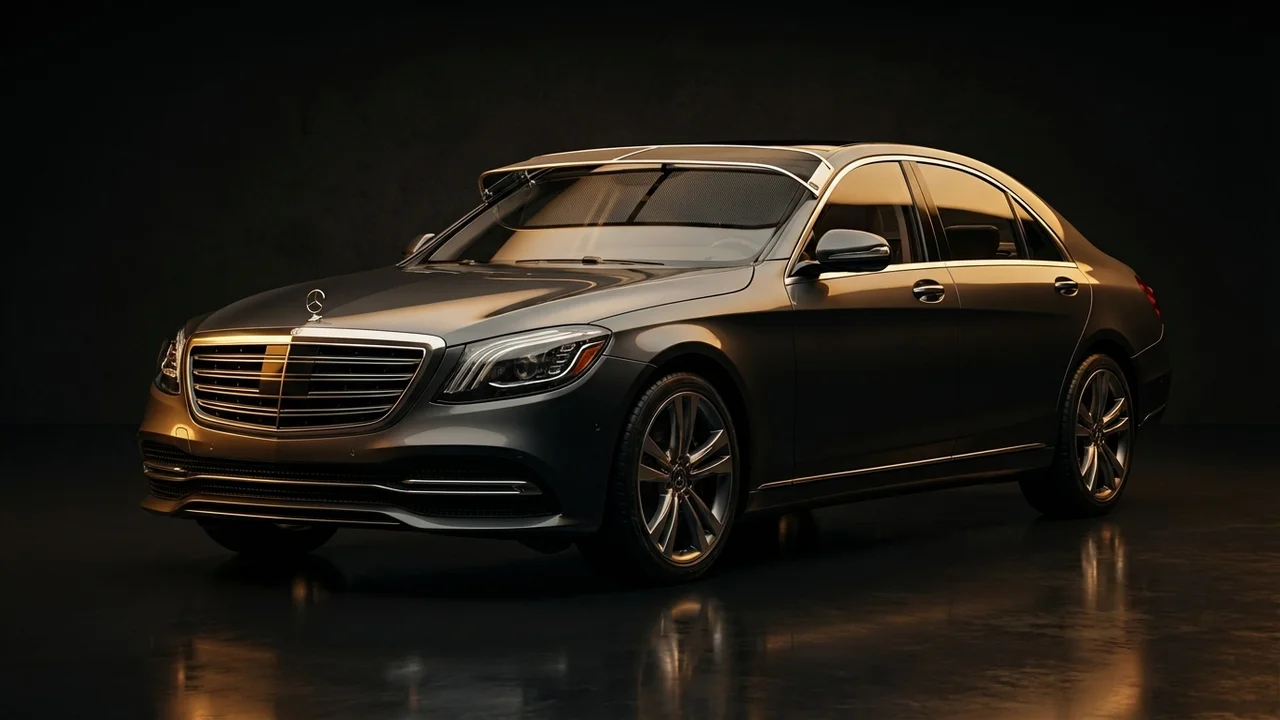 Mercedes-Benz S400 Car Windscreen Sunvisor - 1