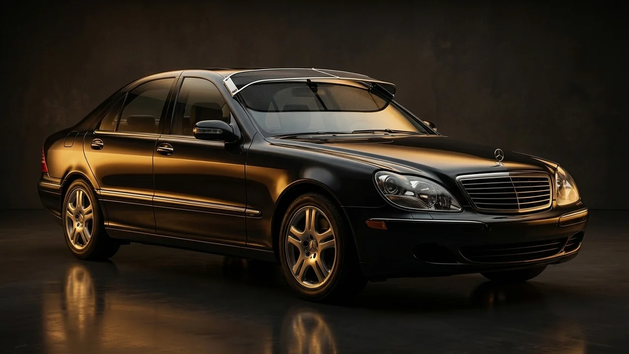 Mercedes-Benz S420 Car Windscreen Sunvisor - 1