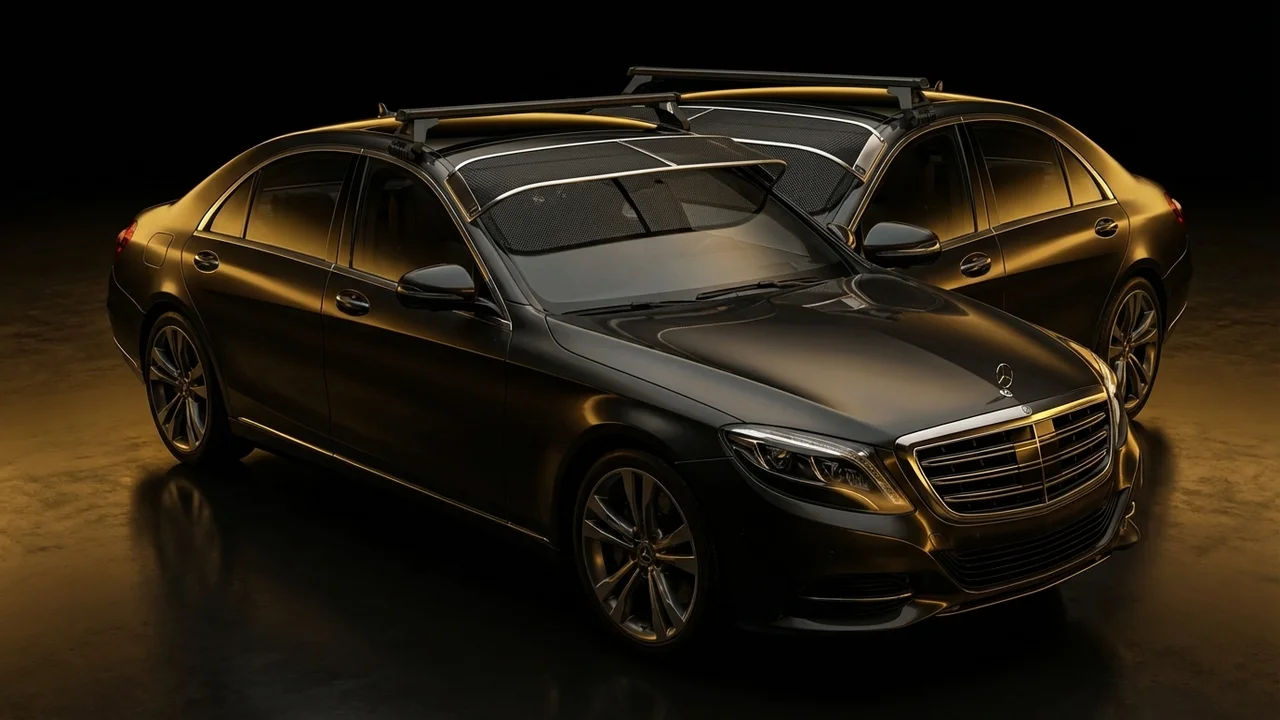 Mercedes-Benz S450 Car Windscreen Sunvisor - 1