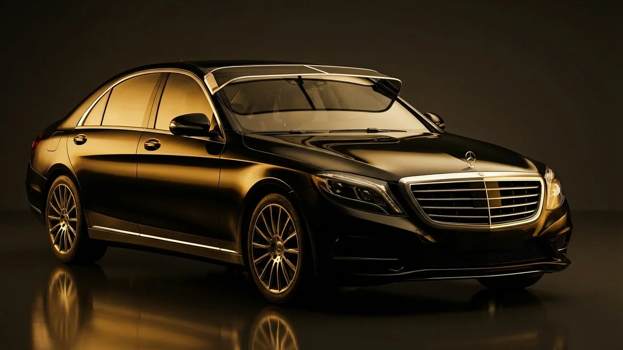 Mercedes-Benz S500 Car Windscreen Sunvisor - 1