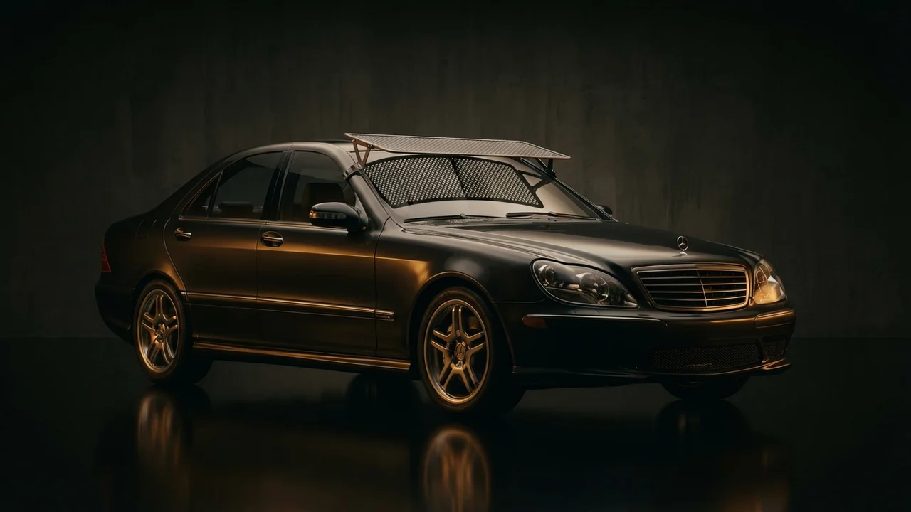 Mercedes-Benz S55 AMG Car Windscreen Sunvisor - 1