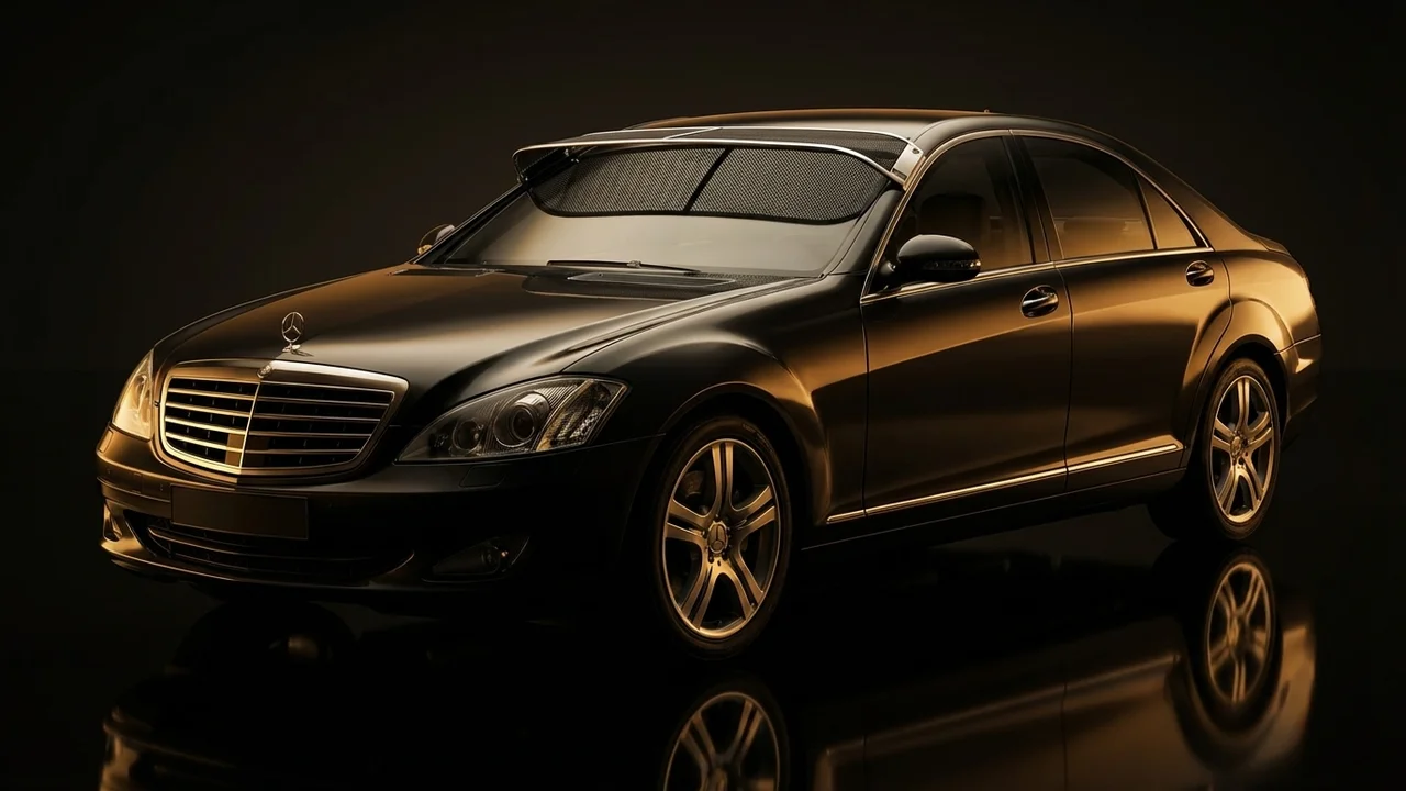 Mercedes-Benz S600 Car Windscreen Sunvisor - 1