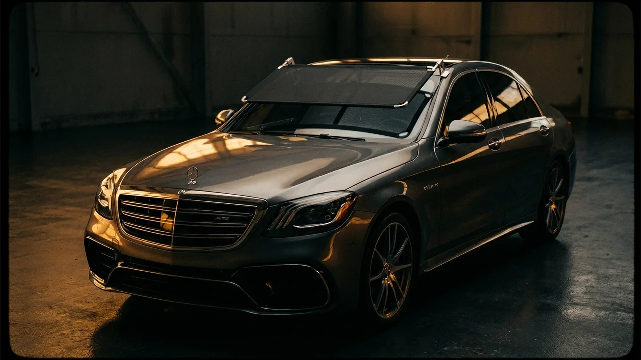 Mercedes-Benz S65 AMG Car Windscreen Sunvisor - 1