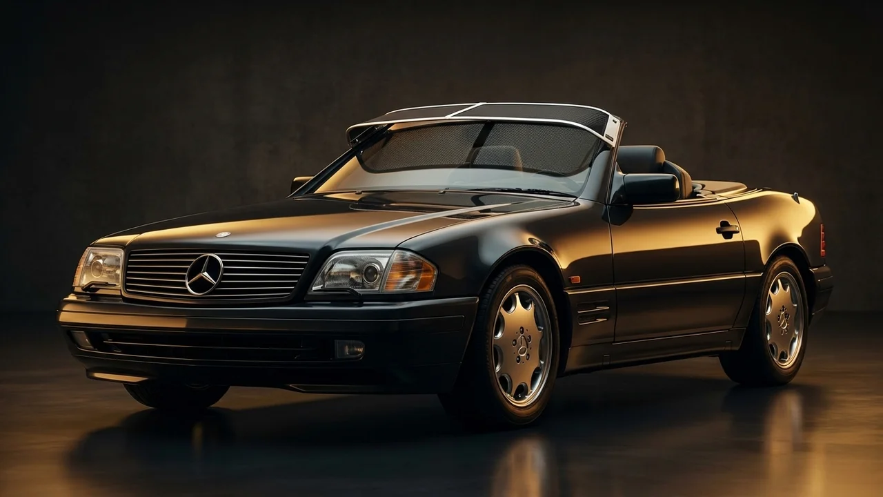 Mercedes-Benz SL320 Car Windscreen Sunvisor - 1