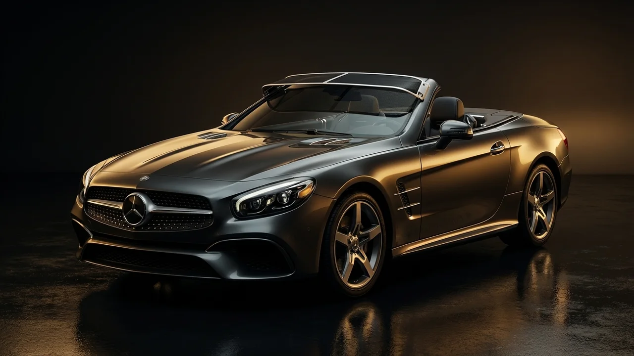 Mercedes-Benz SL400 Car Windscreen Sunvisor - 1