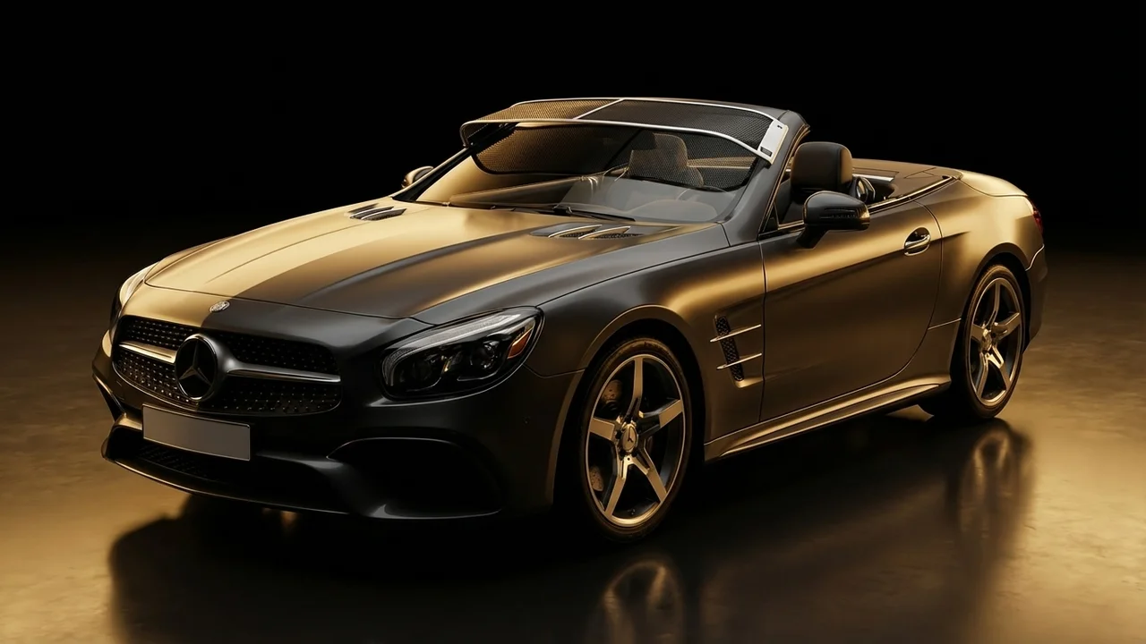 Mercedes-Benz SL500 Car Windscreen Sunvisor - 1