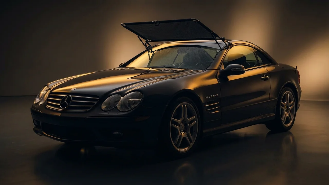 Mercedes-Benz SL55 AMG Car Windscreen Sunvisor - 1