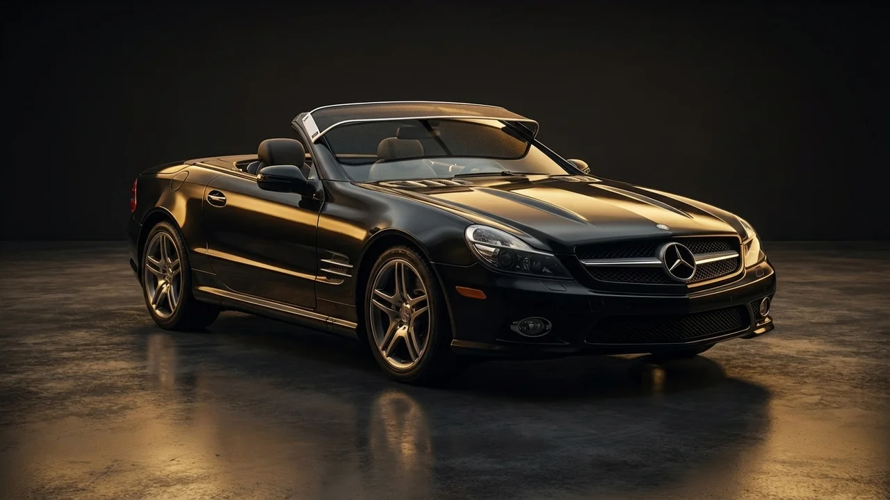 Mercedes-Benz SL550 Car Windscreen Sunvisor - 1