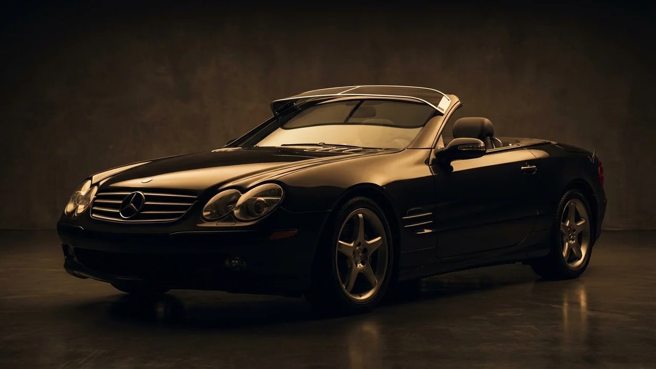 Mercedes-Benz SL600 Car Windscreen Sunvisor - 1