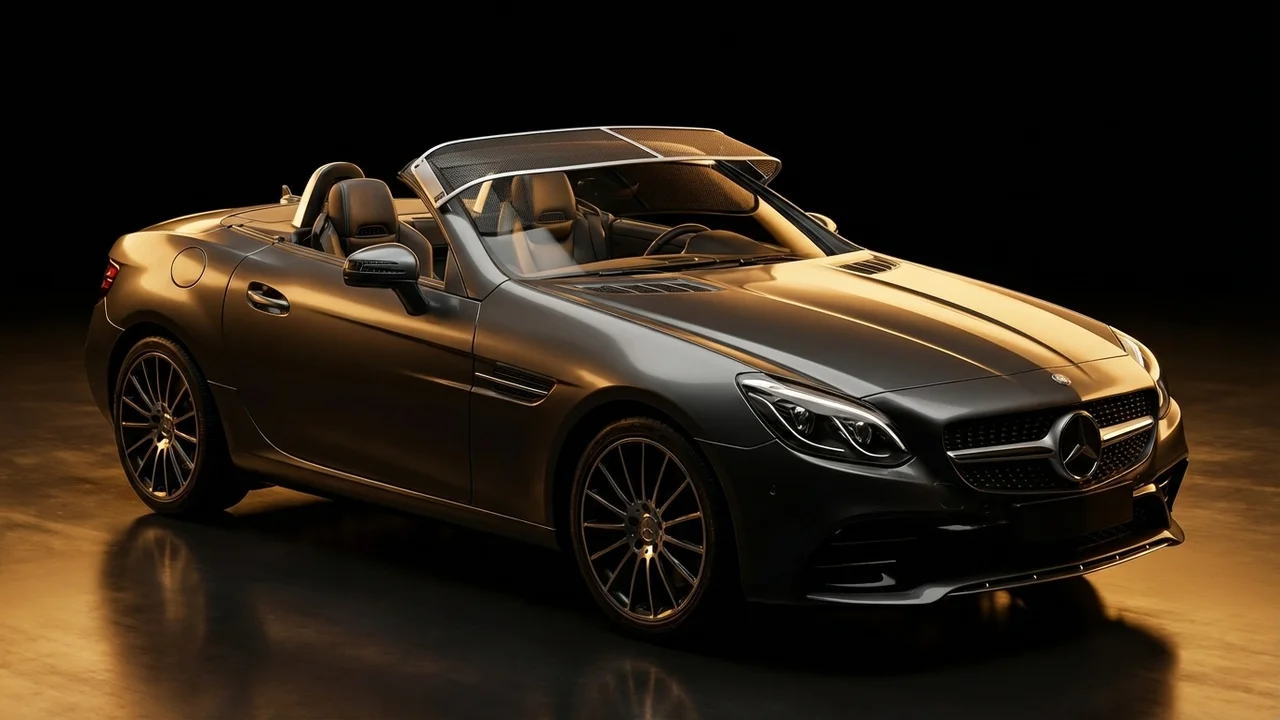 Mercedes-Benz SLC200 Car Windscreen Sunvisor - 1