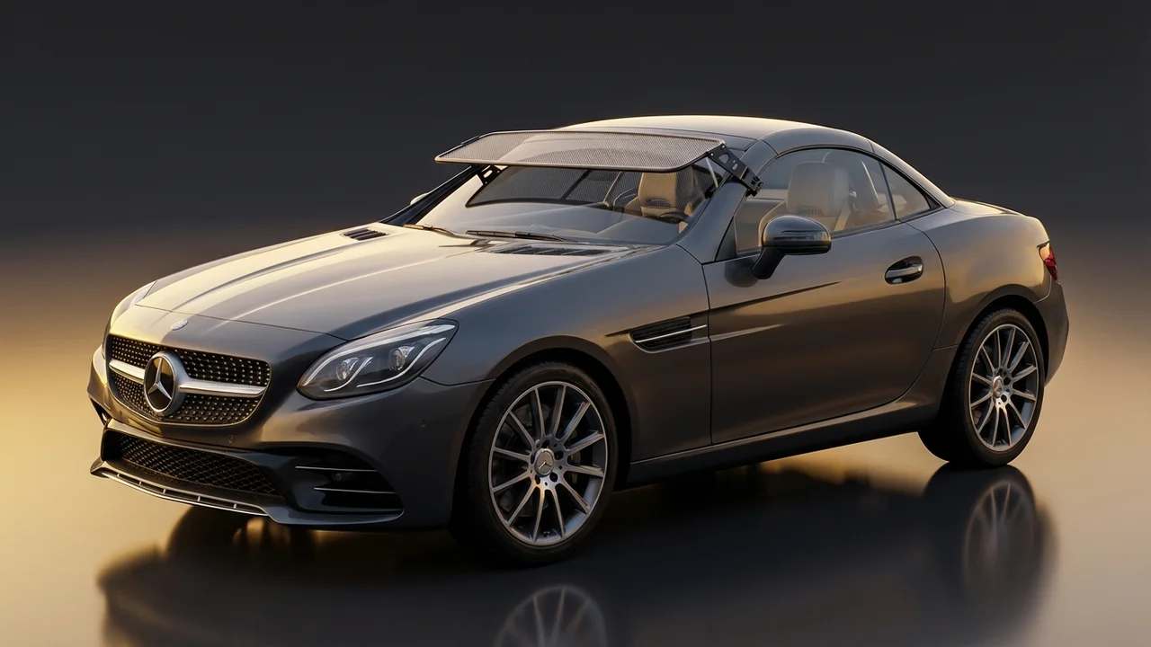 Mercedes-Benz SLC300 Car Windscreen Sunvisor - 1