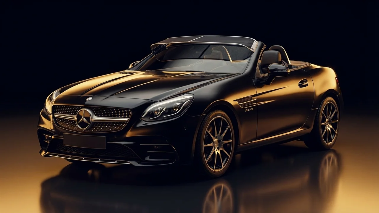 Mercedes-Benz SLC43 AMG Car Windscreen Sunvisor - 1