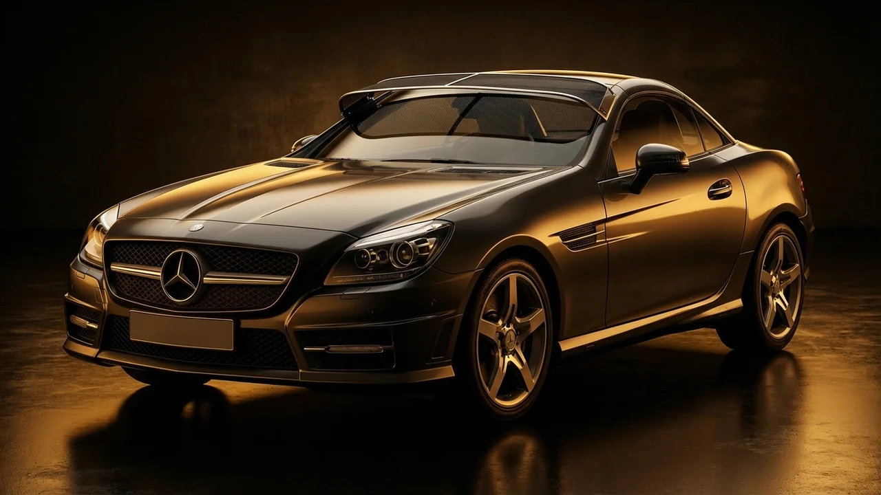 Mercedes-Benz SLK200 Car Windscreen Sunvisor - 1