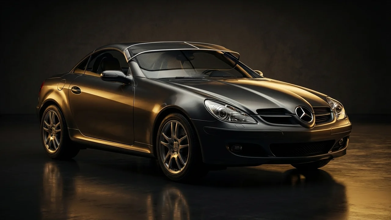 Mercedes-Benz SLK280 Car Windscreen Sunvisor - 1